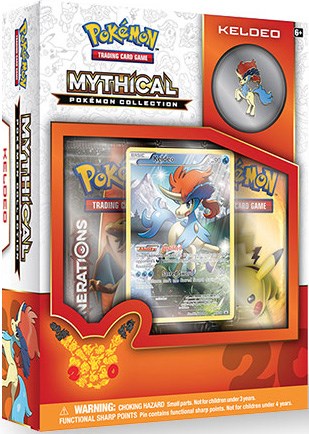 Mythical Pokemon Collection Box [Keldeo] [GEN - 0]