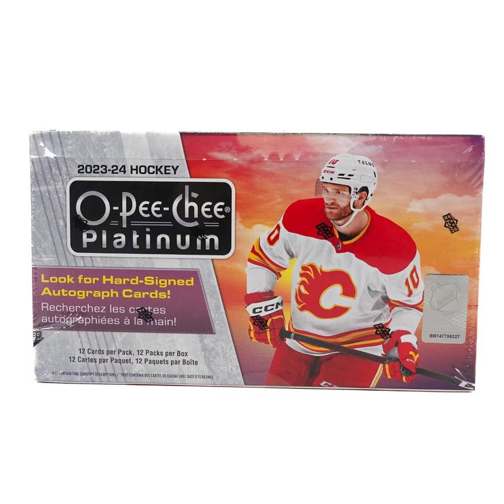 2023-24 Upper Deck O-Pee-Chee Platinum Hockey Hobby Box