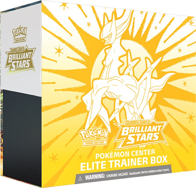 Brilliant Stars Pokemon Center Elite Trainer Box (Exclusive) [SWSH09 - 0]
