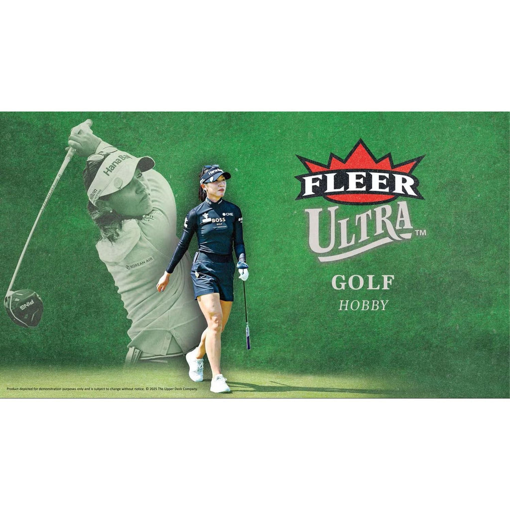 2026 Upper Deck Fleer Ultra Golf Hobby Box *Contact Us To Order*