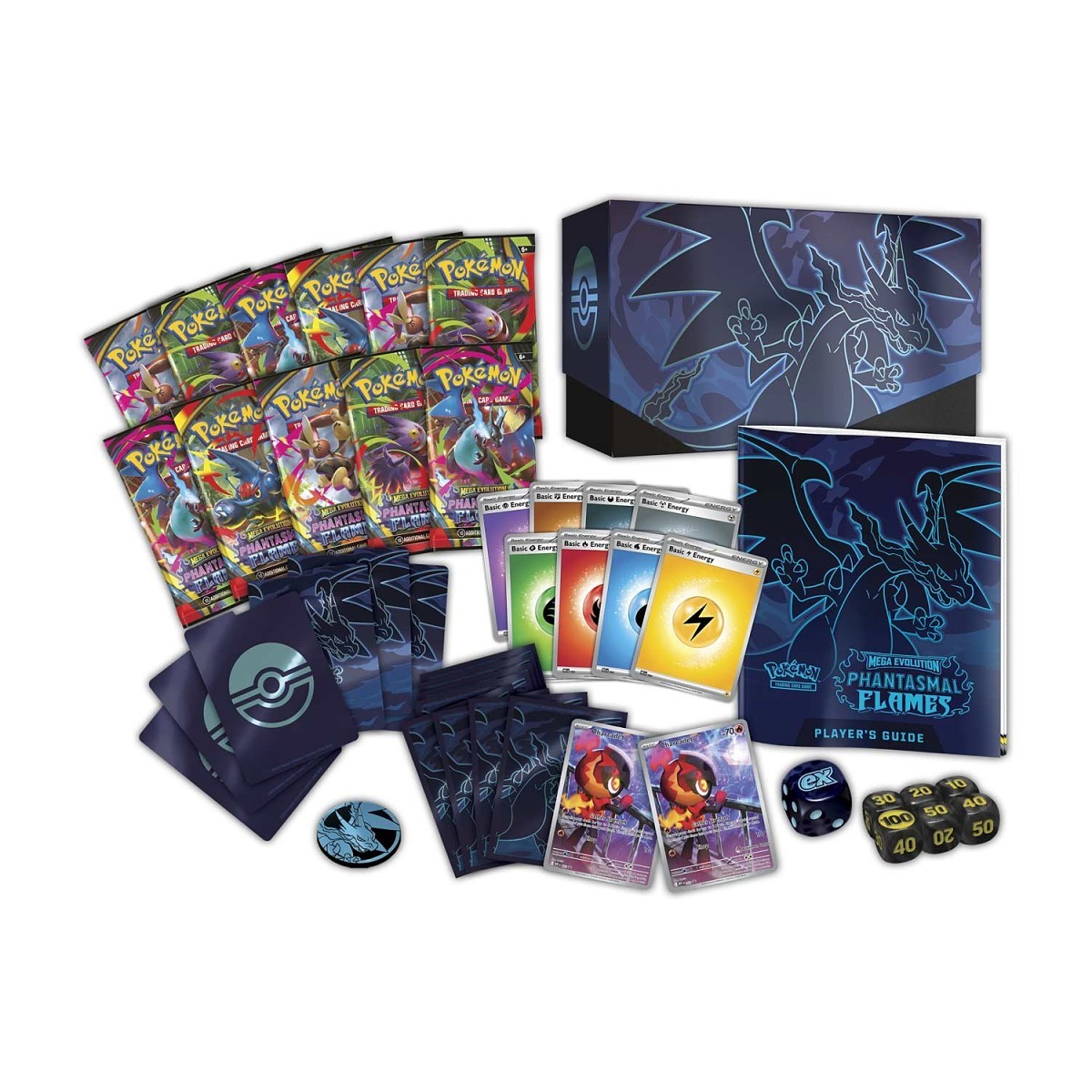 Pokemon: Phantasmal Flames Pokemon Center Elite Trainer Box (ME02)