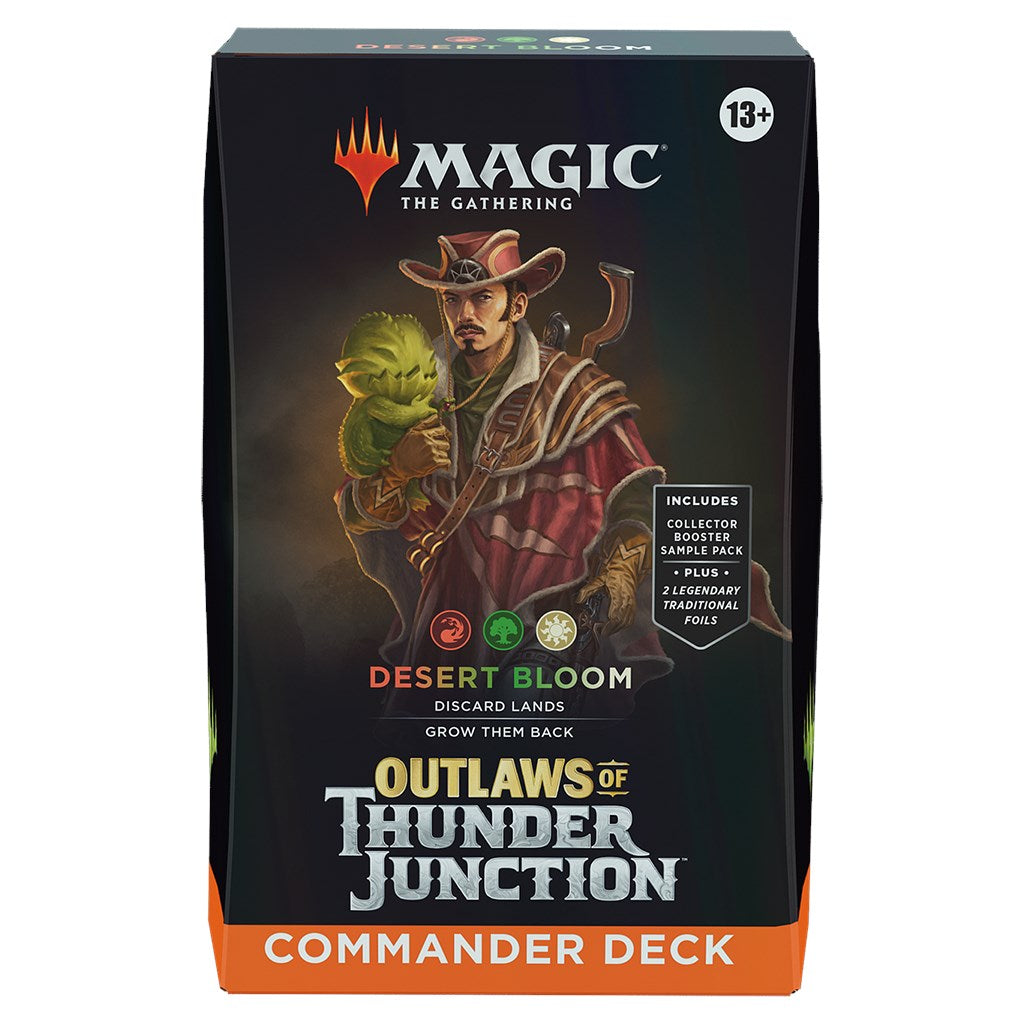 Outlaws of Thunder Junction Commander Deck - Desert Bloom [OTC - ]