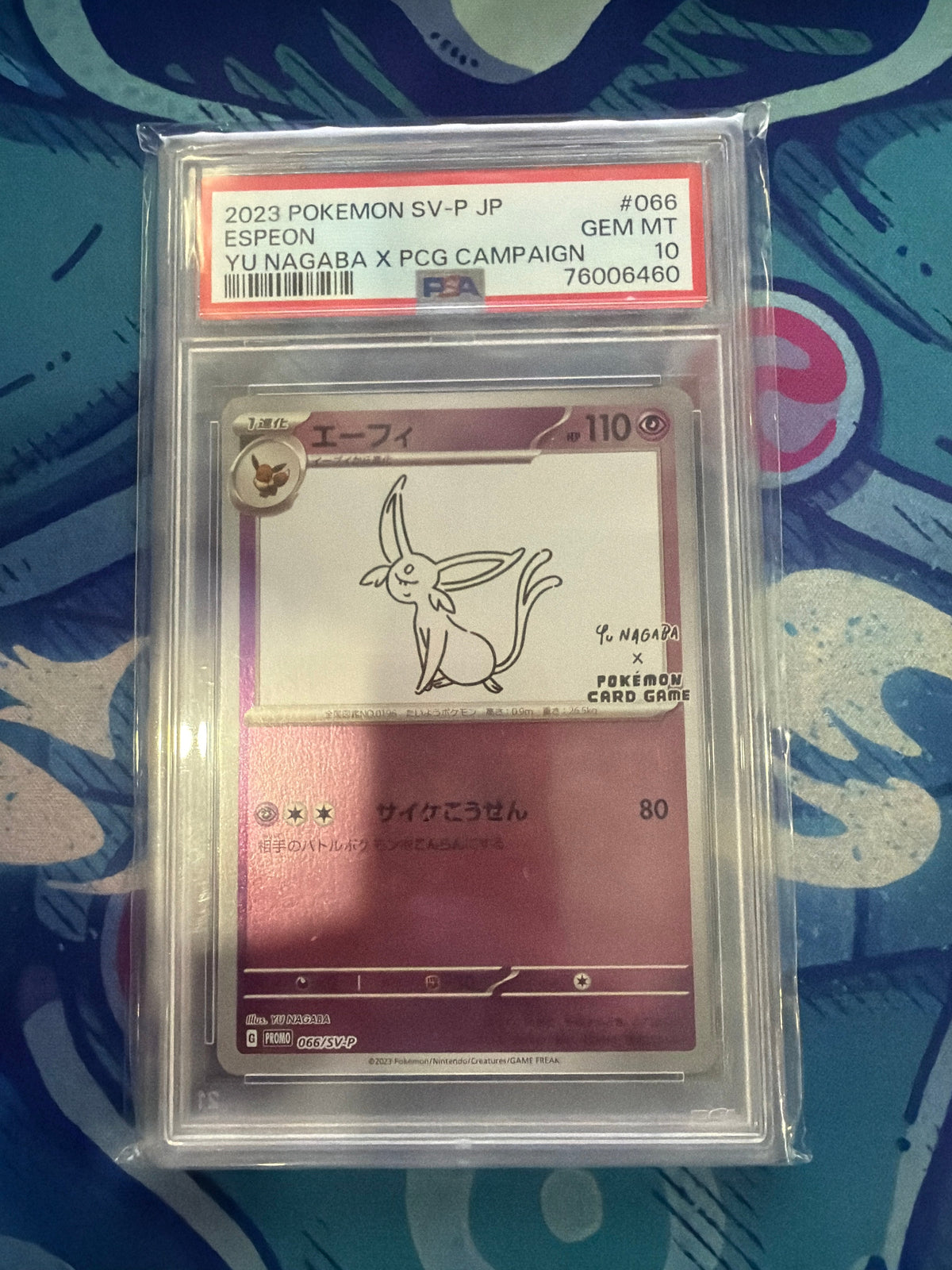 PSA 10 Pokemon Espeon Yu Nagaba PSA 10