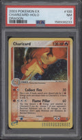 Charizard Pokemon EX Dragon Holo #100 PSA 7