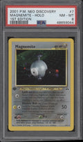 Magnemite Pokemon Neo Discovery Holo 1st Edition #7 PSA 8