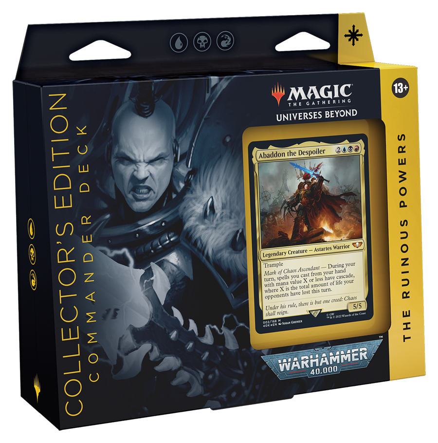 Universes Beyond: Warhammer 40,000 - Commander Deck (The Ruinous Powers - Collector's Edition)