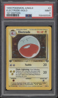 Electrode Pokemon Jungle Holo 1st Edition #2 PSA 9