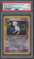 Mew Pokemon League Black Star Promo Holo #9 PSA 7