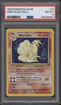 Ninetales Pokemon Base Set Holo #12 PSA 8