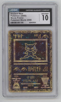 Ancient Mew Pokemon 2000 Movie Promo CGC 10 #1