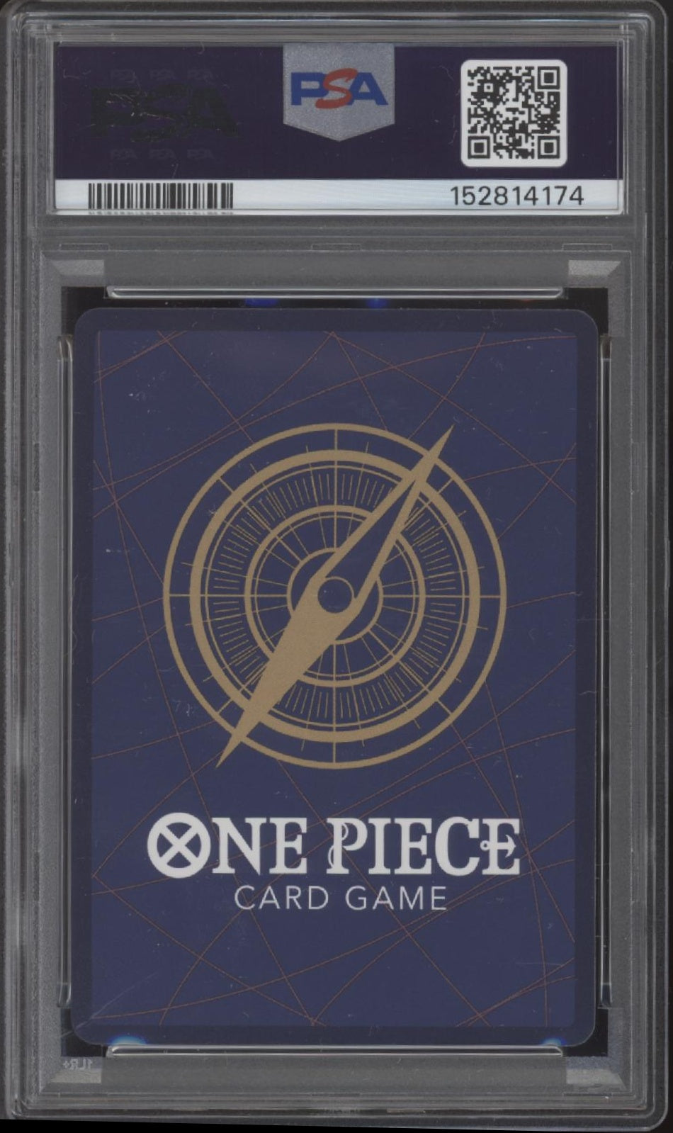 Gol D Roger One Piece Card Game OP13 Wanted Alternate Art #118 PSA 10