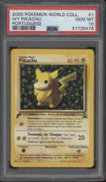 Ivy Pikachu Pokemon World Collection Portuguese #1 PSA 10