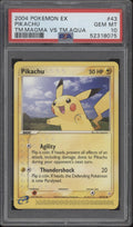 Pikachu Pokemon Team Magma vs Team Aqua #43 PSA 10