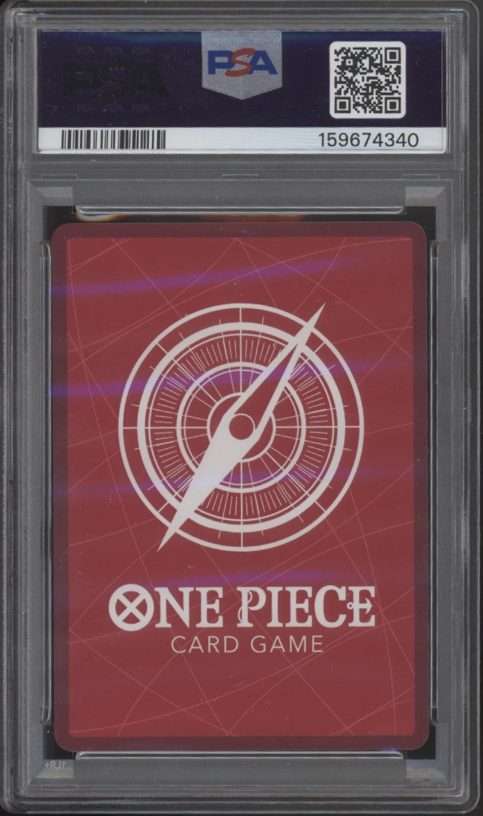 Sanji One Piece Card Game PRB01 Alternate Art #001 PSA 10