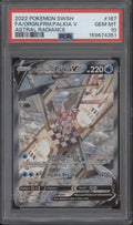 Origin Forme Palkia V Pokemon Astral Radiance Full Art #167 PSA 10
