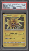 Zapdos Pokemon Fall 2018 Collector Chest Holo Promo #SM145 PSA 9 #1