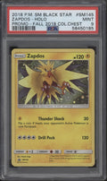 Zapdos Pokemon Fall 2018 Collector Chest Holo Promo #SM145 PSA 9 #2