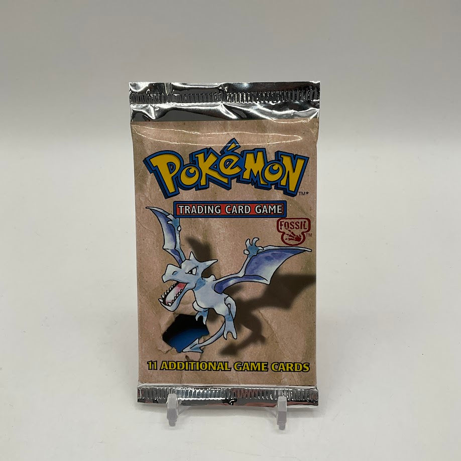 Pokemon Fossil Unlimited Aerodactyl Booster Pack 20.80G