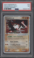 Groudon ex Pokemon Hidden Legends Holo #93 PSA 7