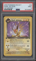 Dark Jolteon Pokemon Team Rocket 1st Edition #38 PSA 9