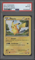 Pikachu Pokemon Black & White Holo #115 PSA 8