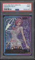 Vinsmoke Reiju One Piece Card Game EB02 Special #042 PSA 9
