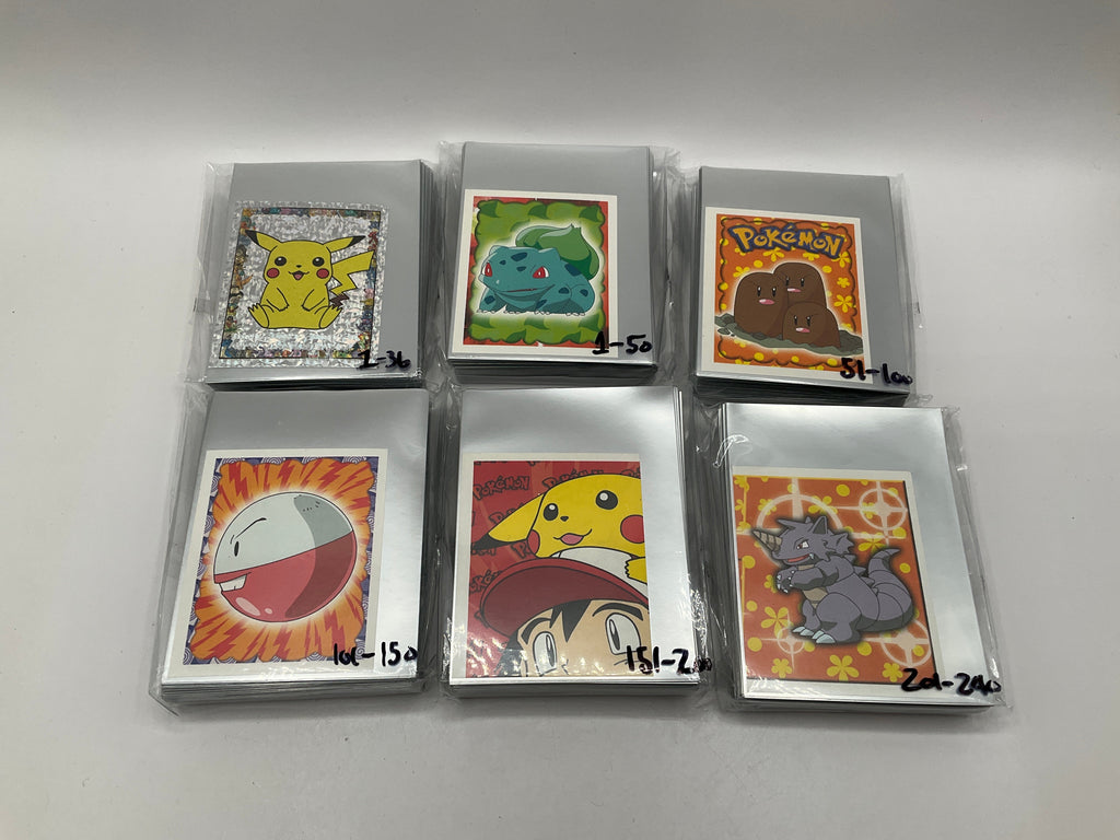 Pokemon Topps Merlin Complete Kanto Set #1-240