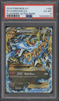 M Charizard ex Pokemon Flashfire Ultra Rare #108 PSA 6