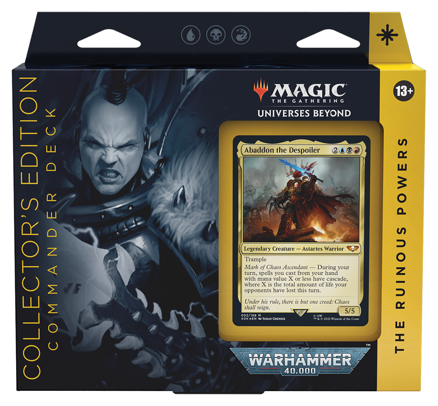 Universes Beyond: Warhammer 40,000 - Commander Deck (The Ruinous Powers - Collector's Edition)