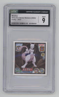 Mewtwo Pokemon Retsuden Series Stickers Ensky #707 CGC 9
