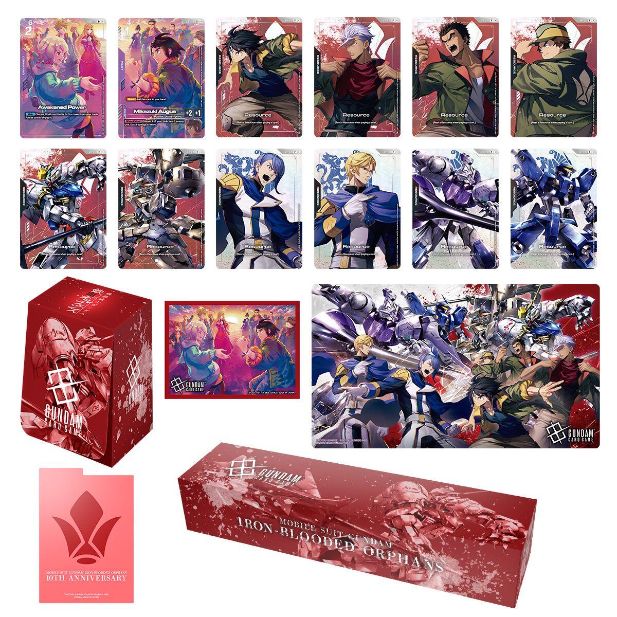 [PB02] Gundam Card Game Premium Accessory Set - Mobile Suit Gundam: Iron-Blooded Orphans [GCG-PR]