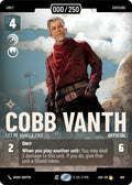 Cobb Vanth - Let Me Handle This (888) (Serialized) (888) [Ashes of the Empire]