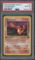Charmander Pokemon Team Rocket 1st Edition #50 PSA 10