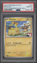 Pikachu Pokemon Play! Event Exclusive #101 PSA 10