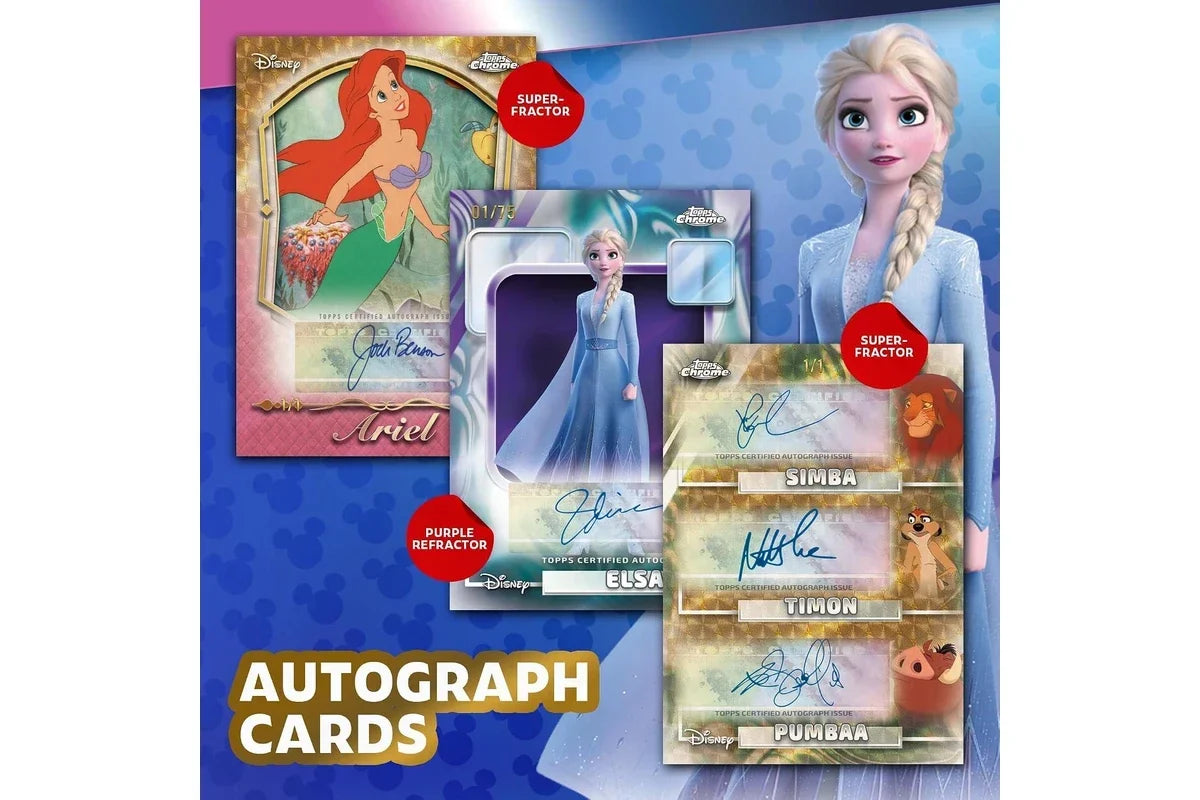 2026 Topps Chrome Disney - Mega Box