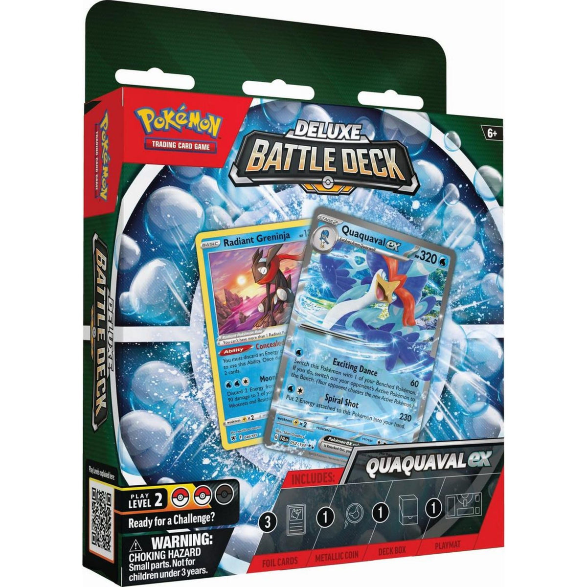 Pokemon TCG: Quaquaval Deluxe Battle Deck