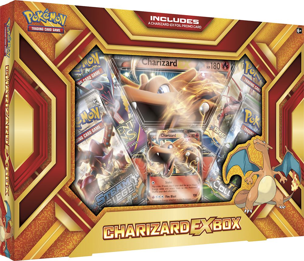 XY: Evolutions - Charizard EX Box - Fire Blast