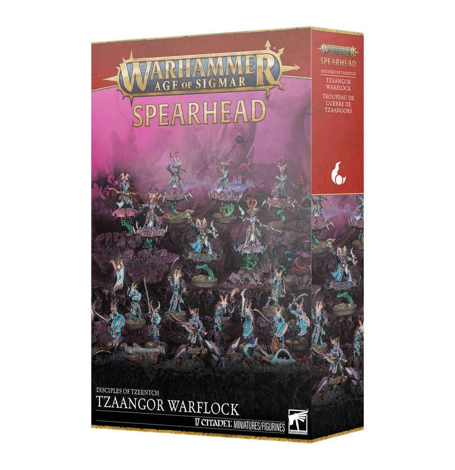 Warhammer Age of Sigmar: Spearhead - Disciples of Tzeentch – Tzaangor Warflock