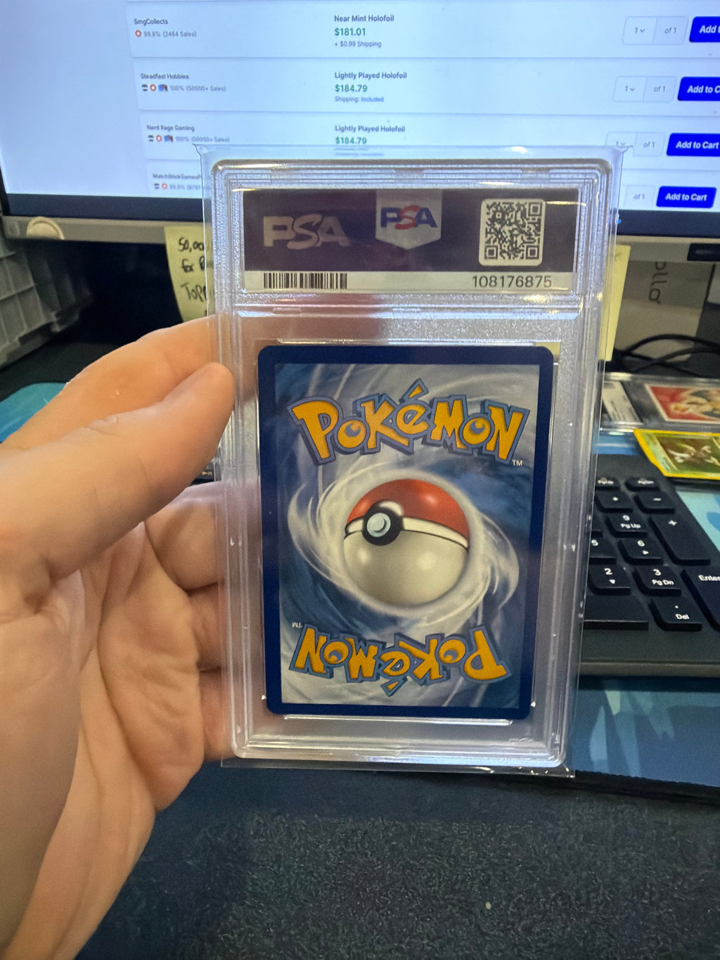 PSA 9: Blastoise ex - 200/165 - Scarlet & Violet 151