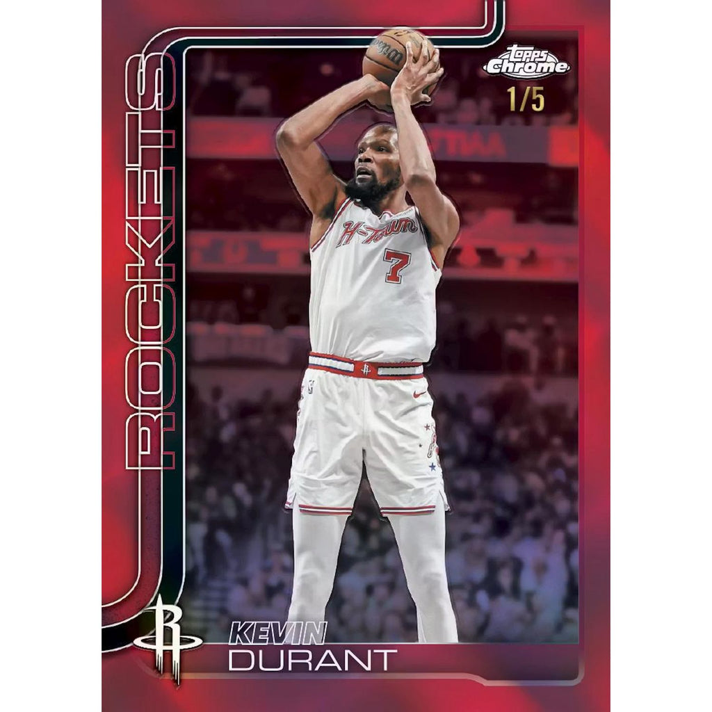 2025-26 Topps Chrome Update Series Basketball Mega Box
