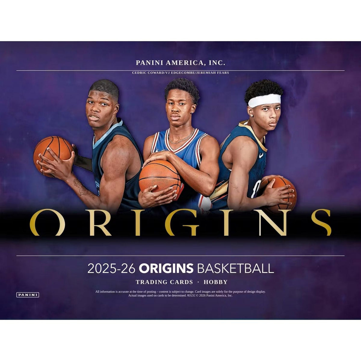 2025-26 Panini Origins Basketball Hobby Box