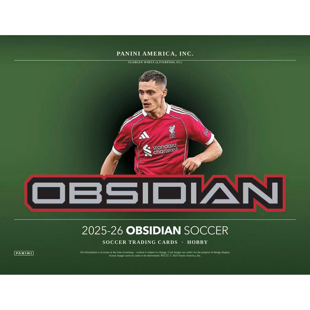 2025-26 Panini Obsidian Soccer Hobby Box