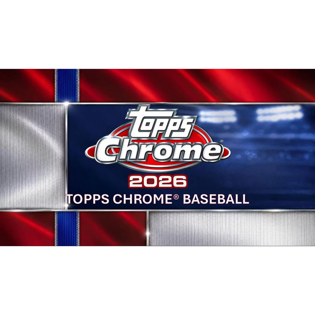 2026 Topps Chrome Baseball Jumbo Box