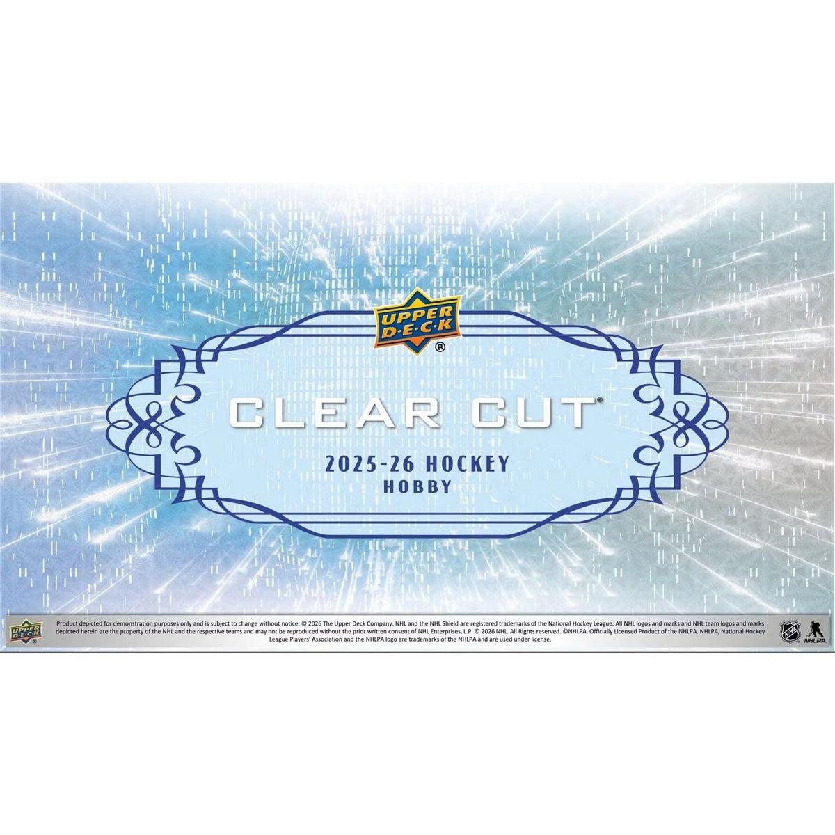 2025-26 Upper Deck Clear Cut Hockey Hobby Box *Contact Us To Order*