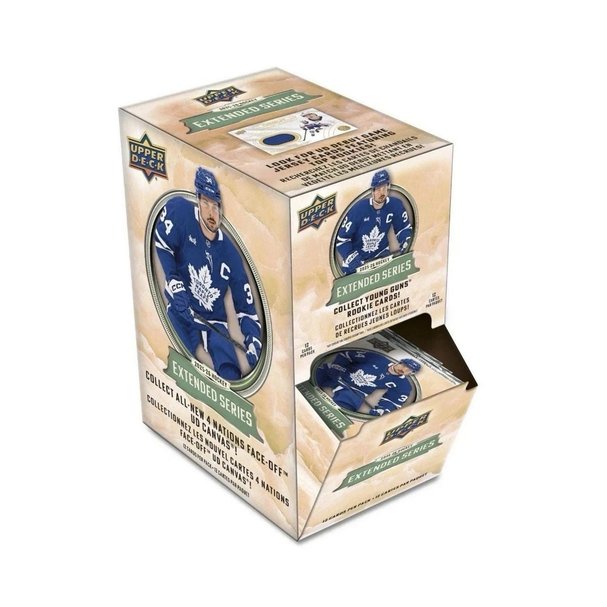 2025-26 Upper Deck Extended Series Hockey Gravity Feed