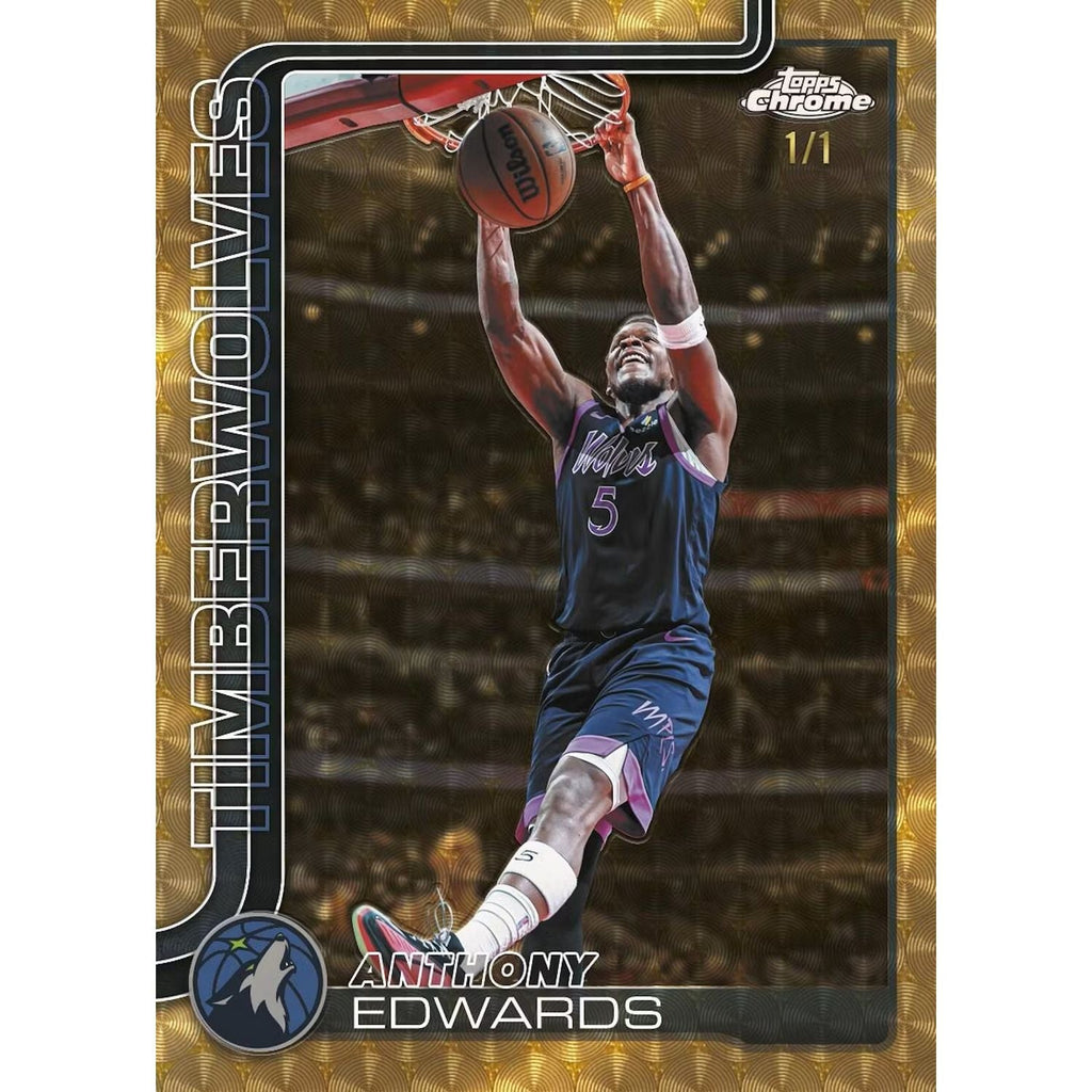 2025-26 Topps Chrome Update Series Basketball Hobby Box
