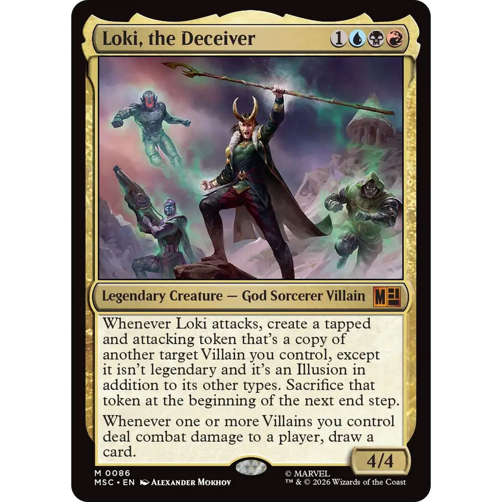 Magic the Gathering: Marvel Super Heroes Collector Commander Deck Doom Prevails