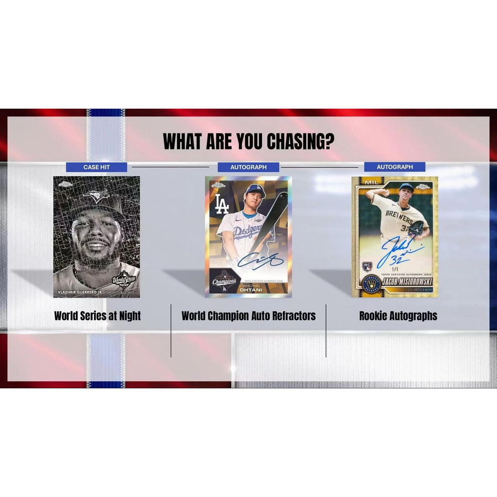 2026 Topps Chrome Baseball Hobby Box
