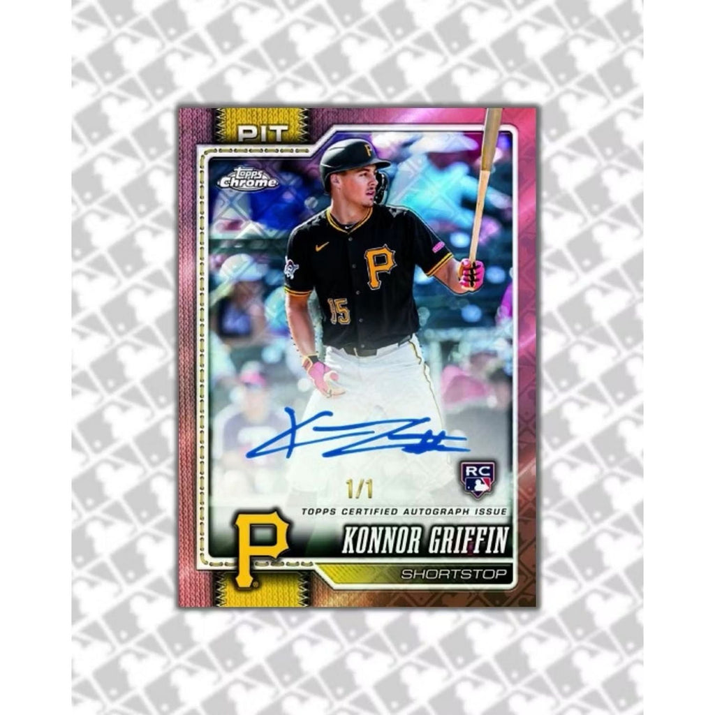 2026 Topps Chrome Baseball Logofractor Edition Box