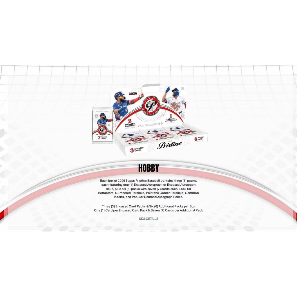 2026 Topps Pristine Baseball Hobby Box